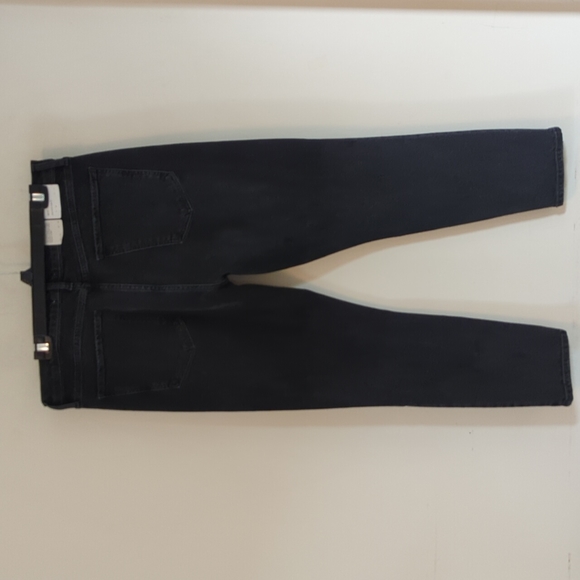 Agolde Nico High Rise Slim Fit Jeans Compilation Washed Black 32 - Picture 7 of 16